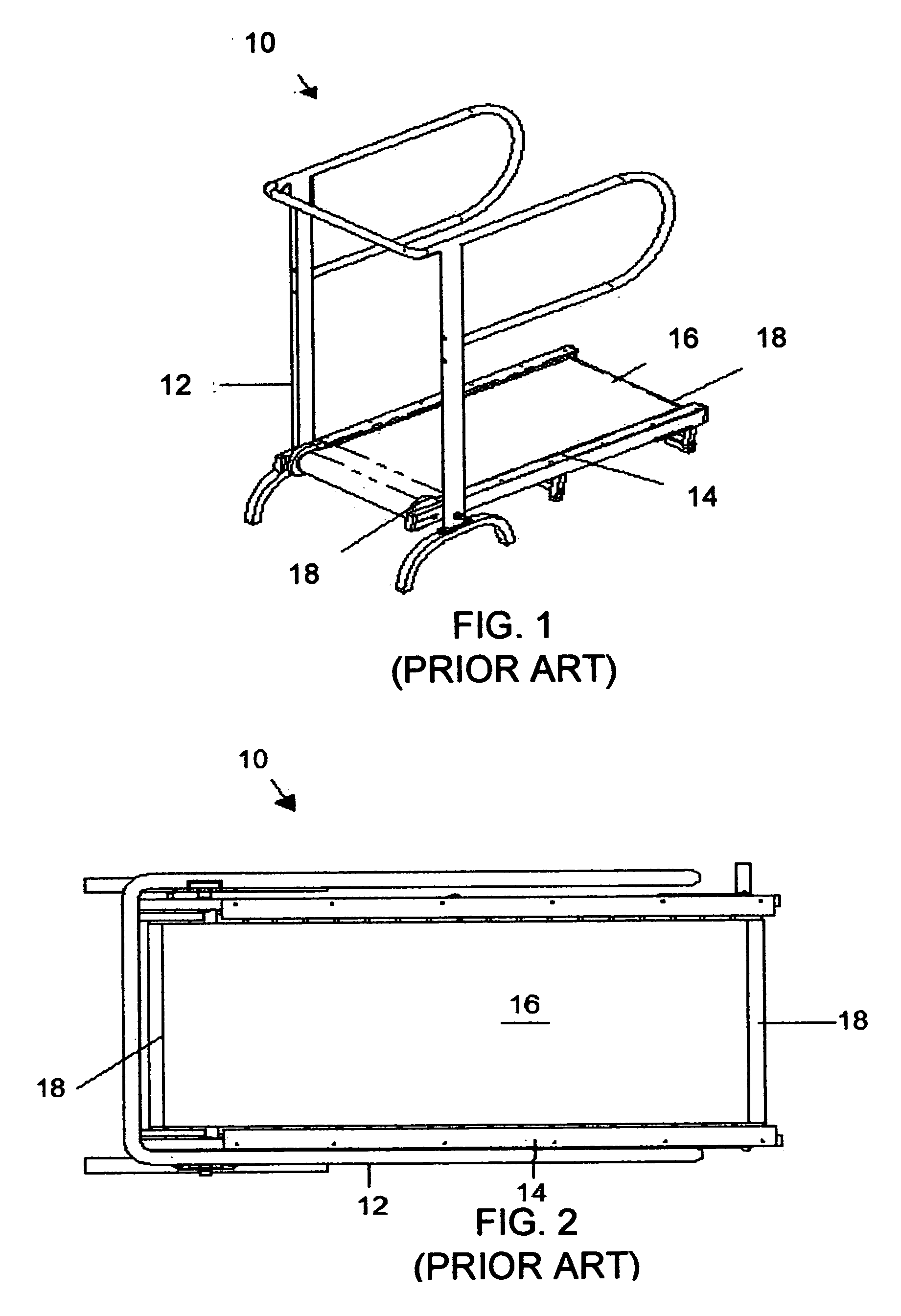 Treadmill with uneven nonuniform surface