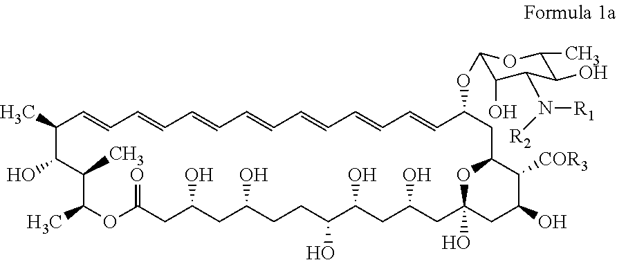 N-substituted second generation derivatives of antifungal antibiotic amphotericin B and methods of their preparation and application