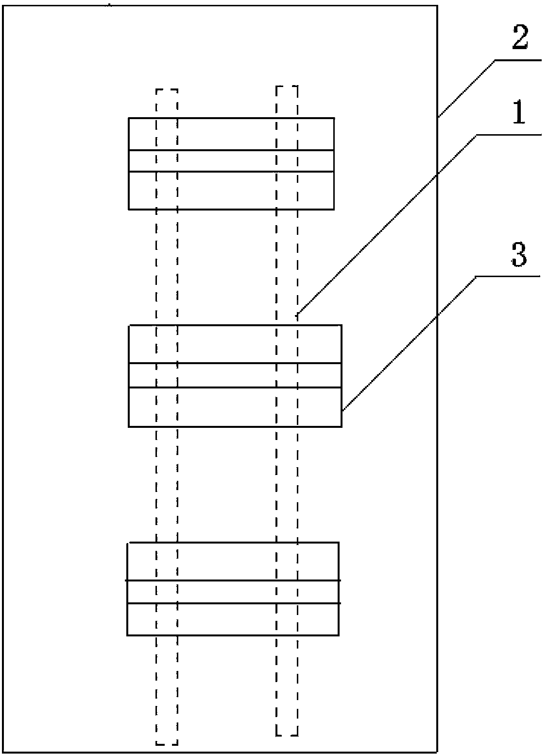 High-temperature-uniformity heat radiator for navigation satellite