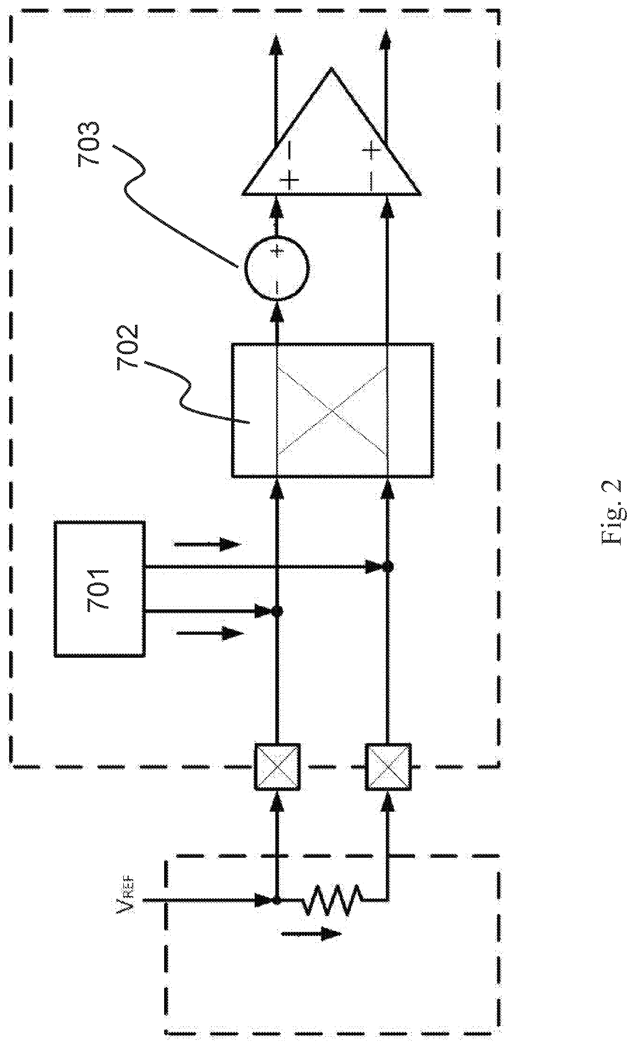 Bias switch circuit for compensating frontend offset of high accuracy measurement circuit