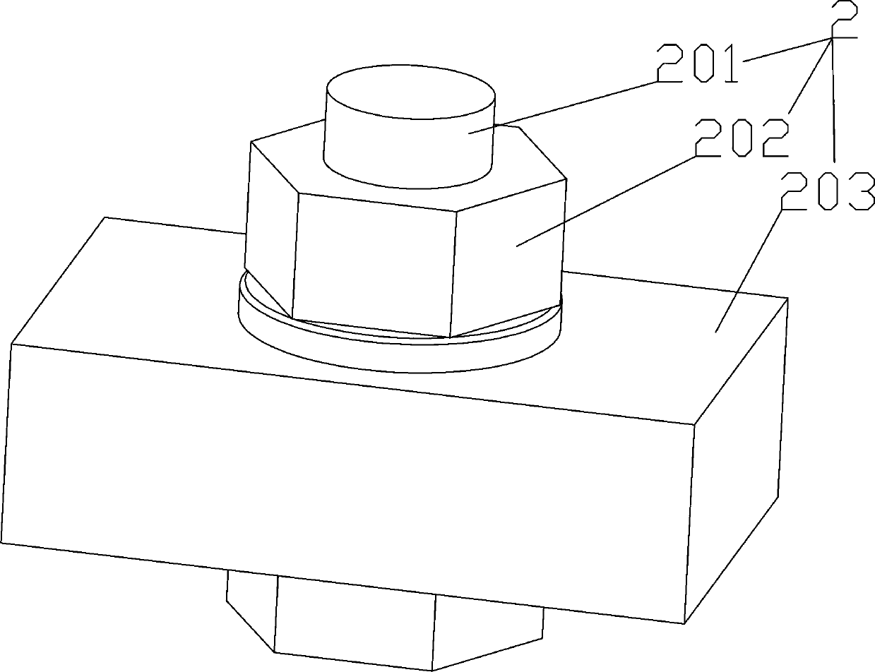 Device for monitoring looseness of bolt