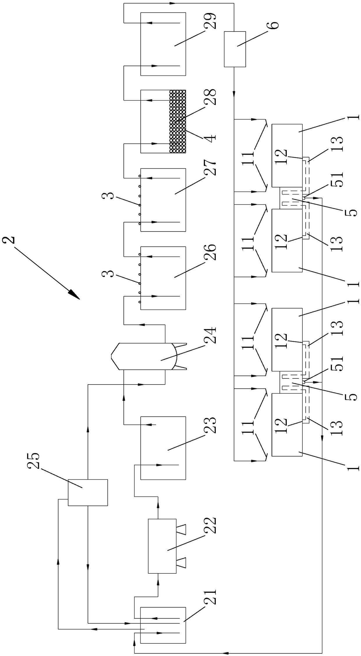 Recirculating aquaculture system for large yellow croaker