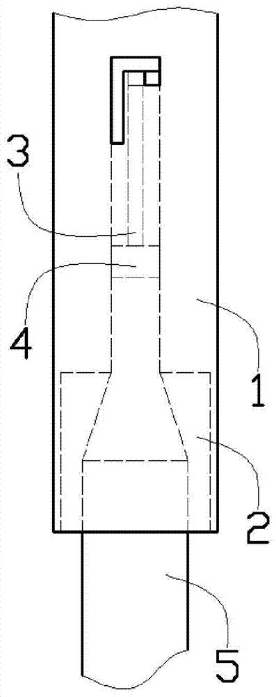 An anti-loosening sewing machine needle bar fixing structure