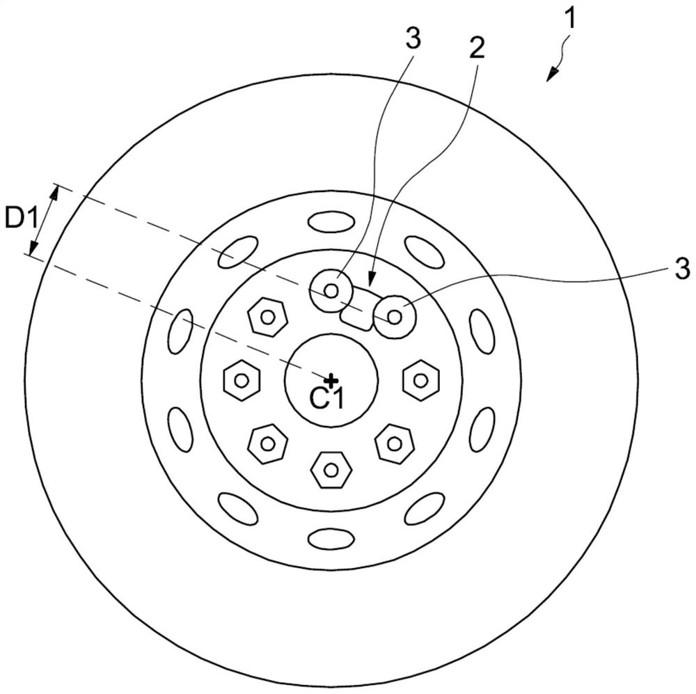 Method and device for determining rotation frequency of wheel of vehicle