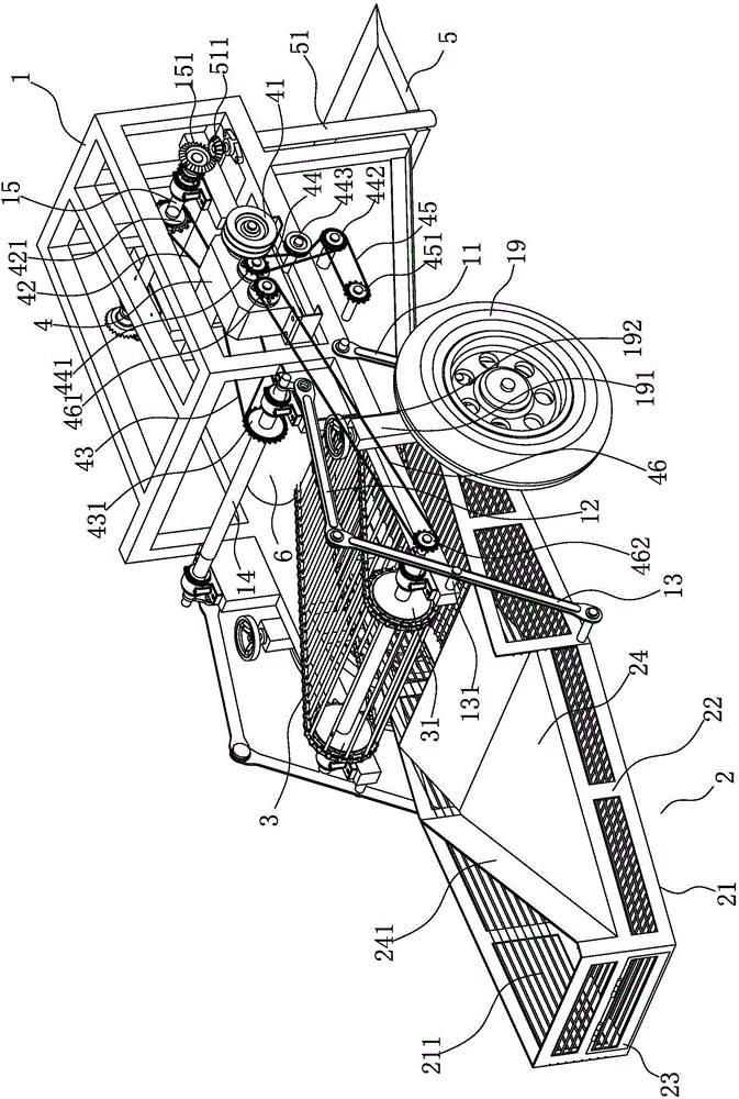 Peanut harvester