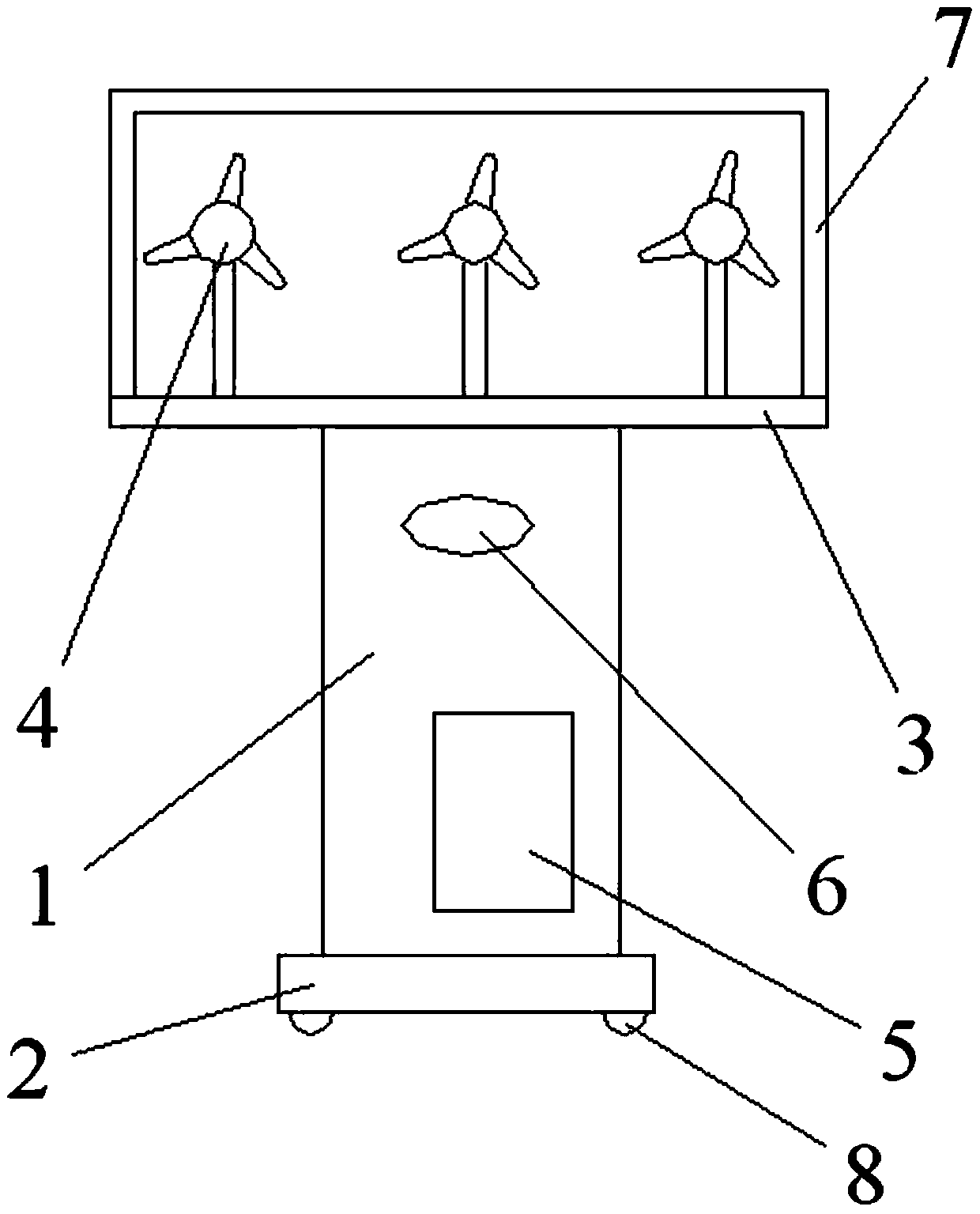 Portable charging apparatus for electric automobile