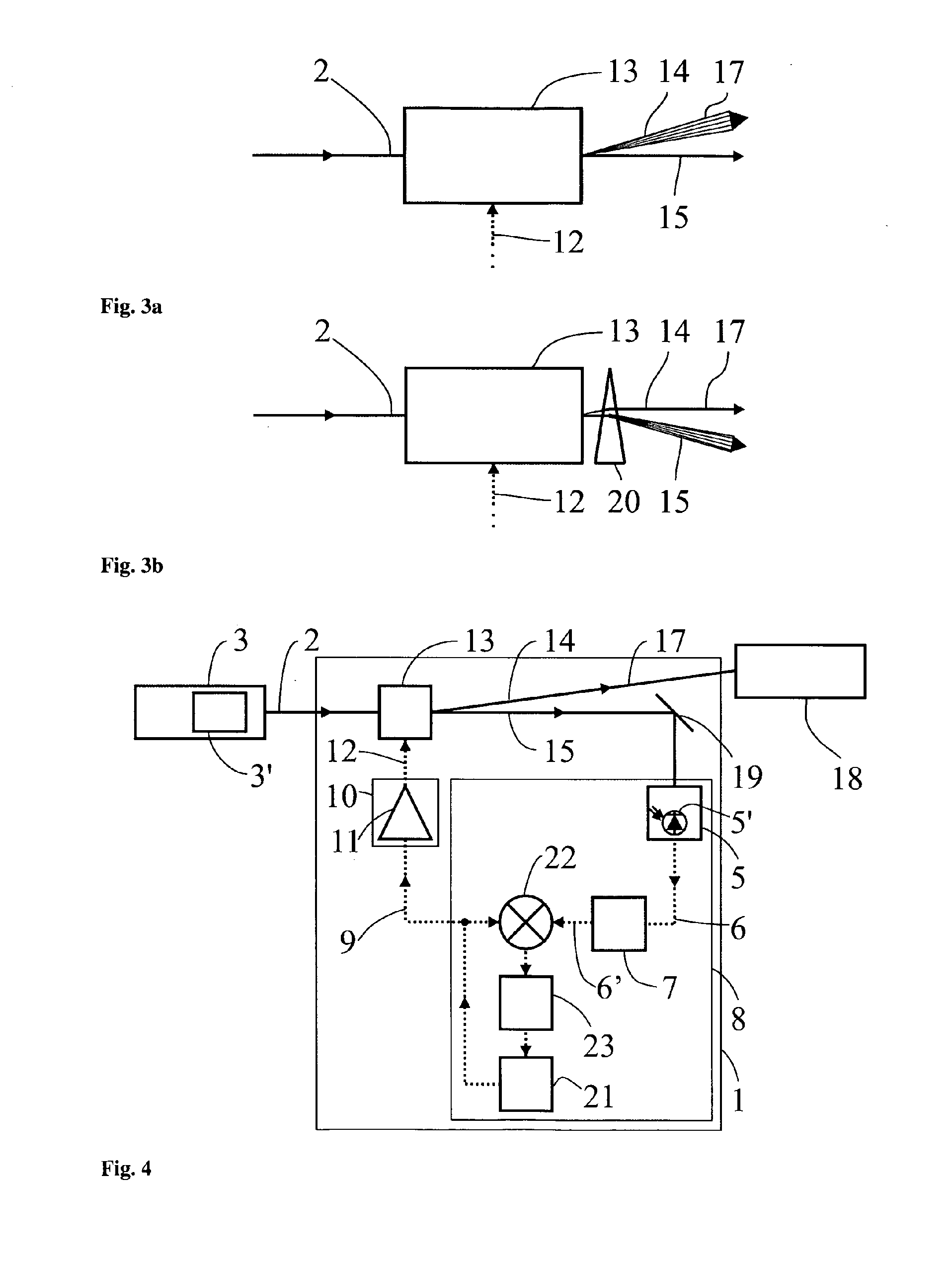 Method and device for generating a self-referenced optical frequency comb