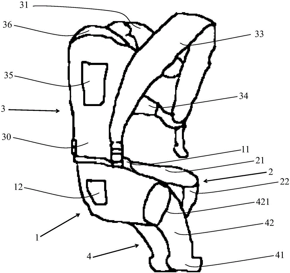 Baby carrier chair