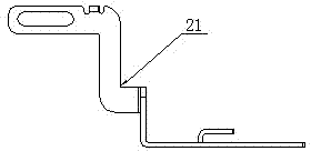 Compressed air nail-shooting gun