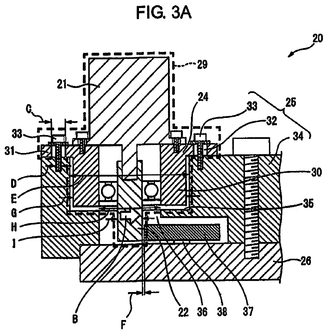 Robot joint structure and robot with backlash reduction mechanism