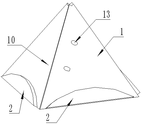 Water drainage device for pendulum coordinatograph