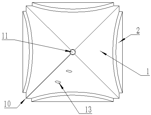 Water drainage device for pendulum coordinatograph