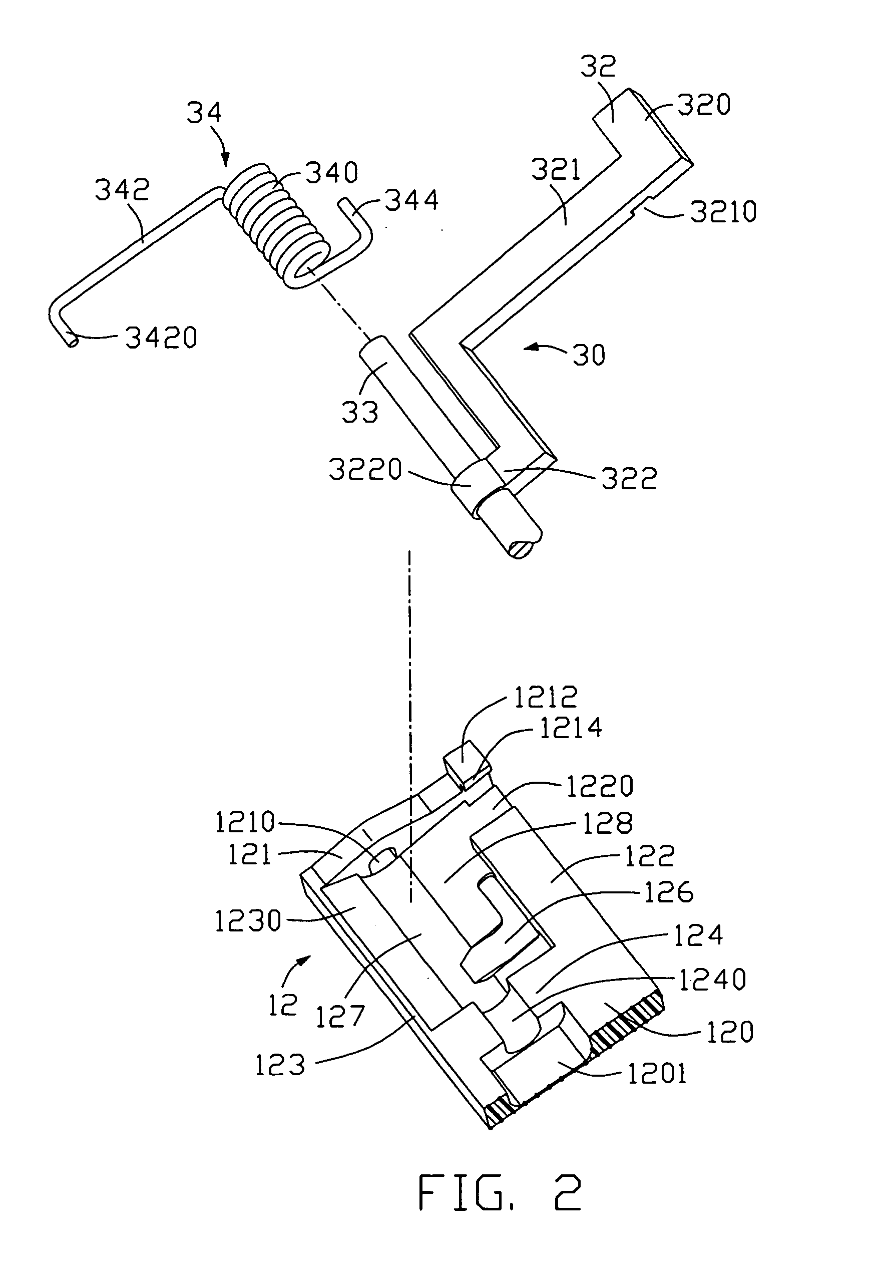 Electrical connector with retention clip