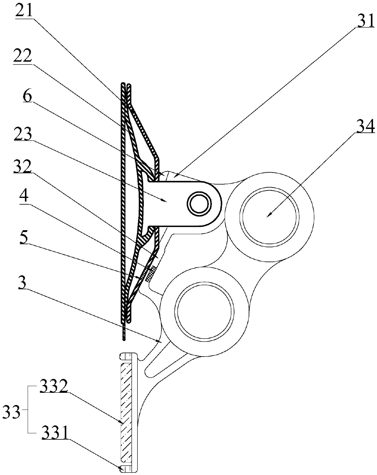 Suction disc towel rack