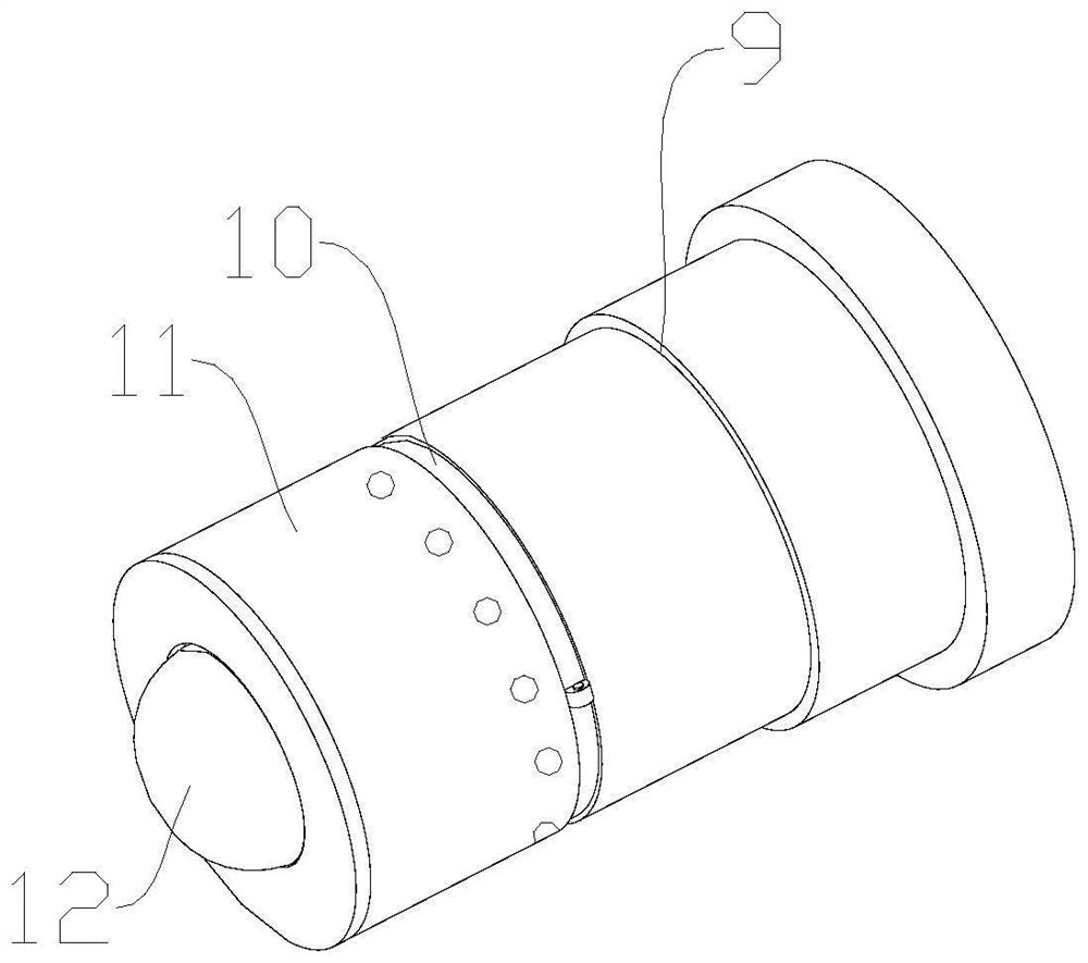 Refractive-diffractive projection illumination system