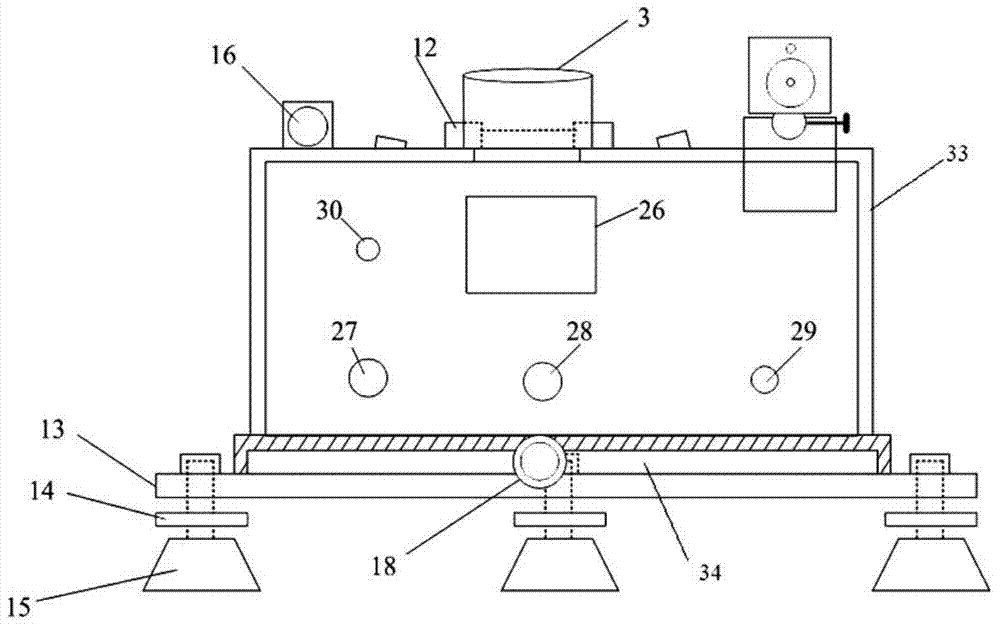 Controllable infrared photoelectric detection target device and diction method thereof