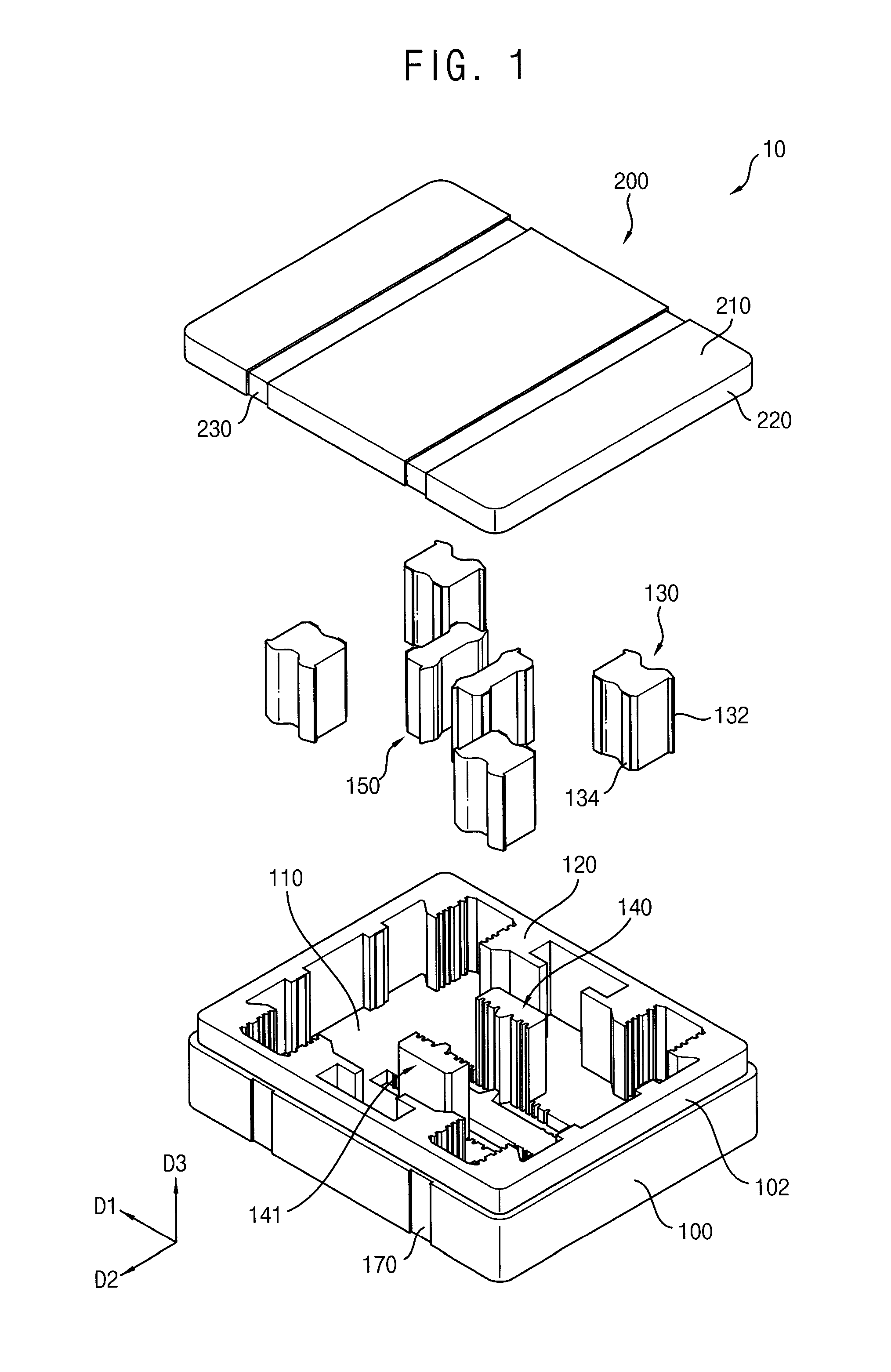 Substrate storage container