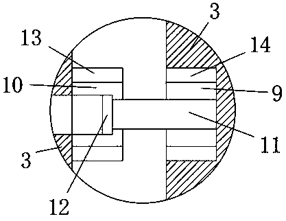 Automatic copper-clad plate turnover structure capable of changing turnover number