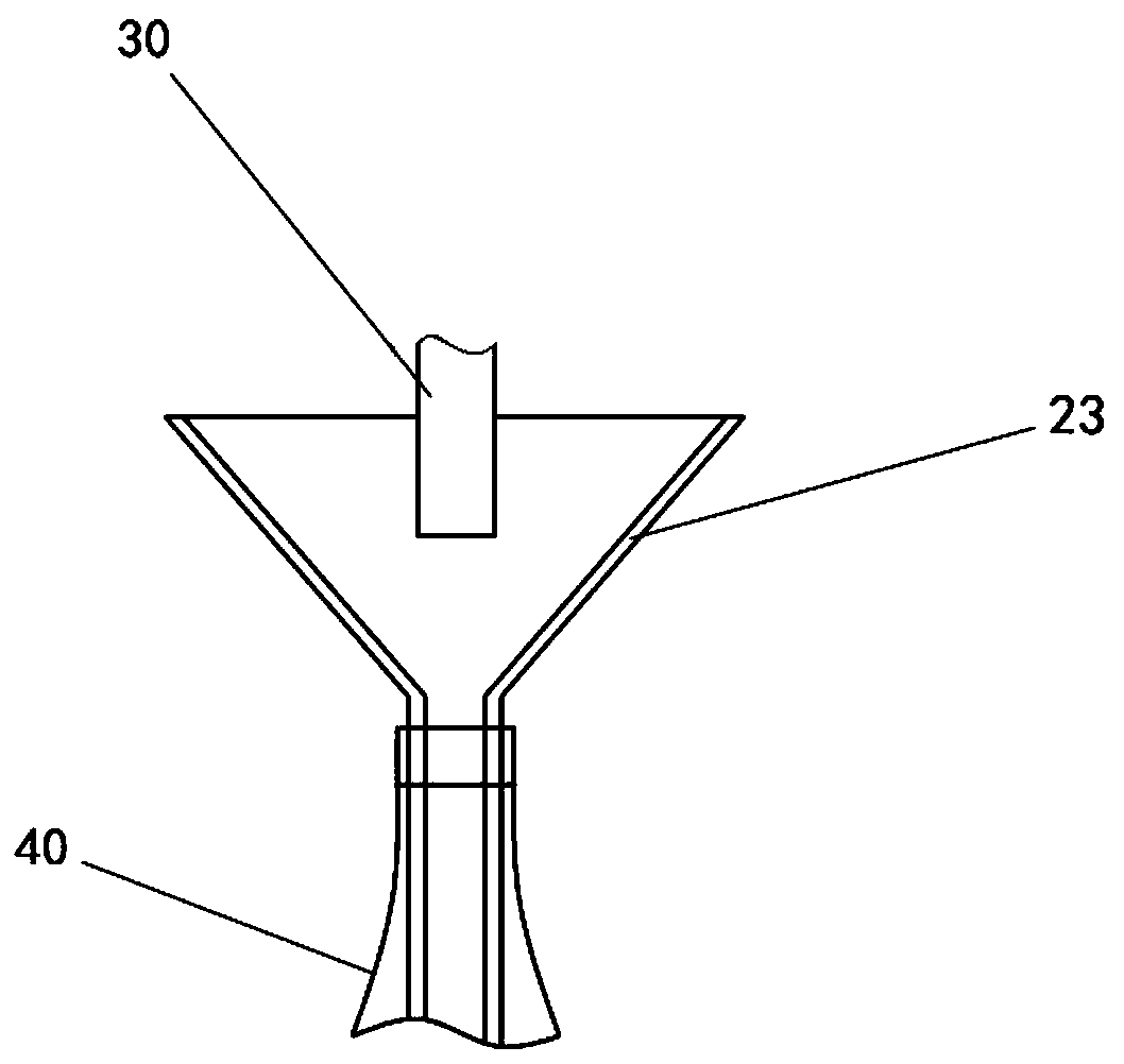 A kind of filling method of bird's nest bottle with small bottle mouth and natural filling auxiliary agent thereof