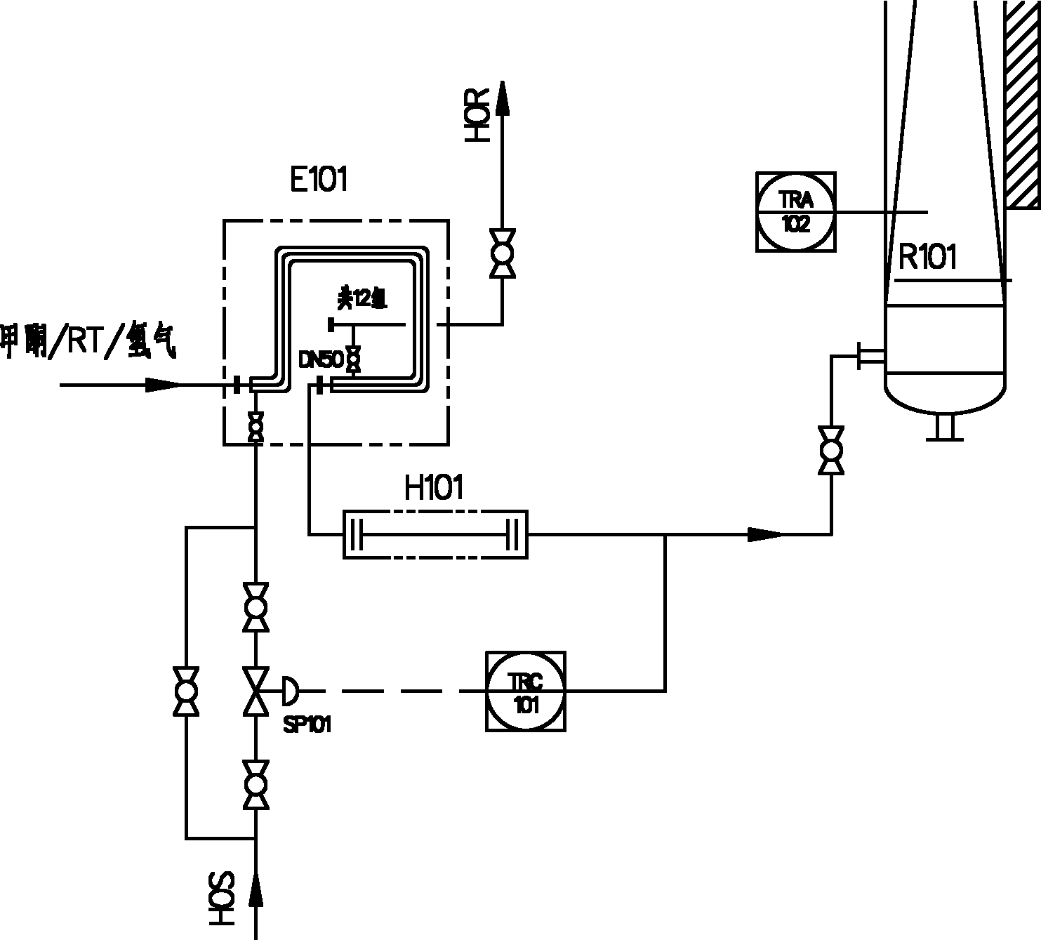 A kind of anti-aging agent 4020 continuous production process