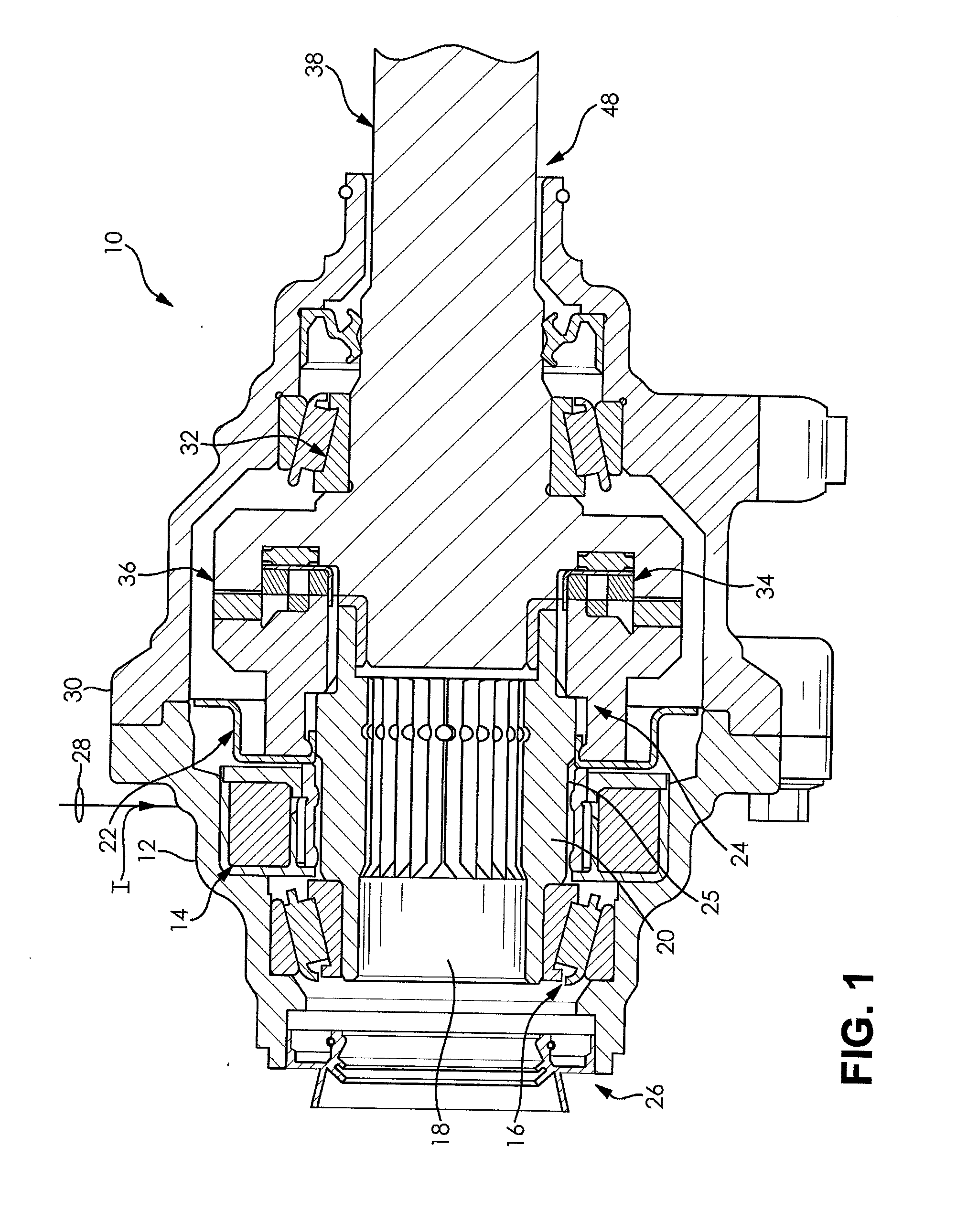 Electromagnetic axle disconnect system