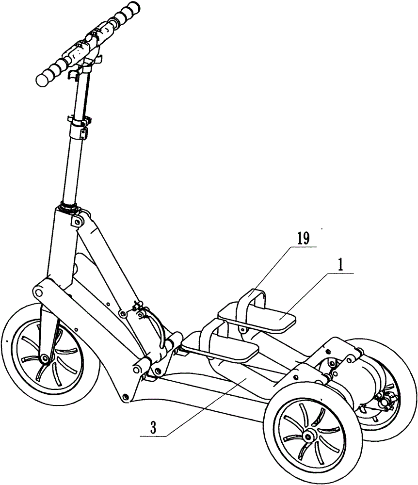 Pedal driving device