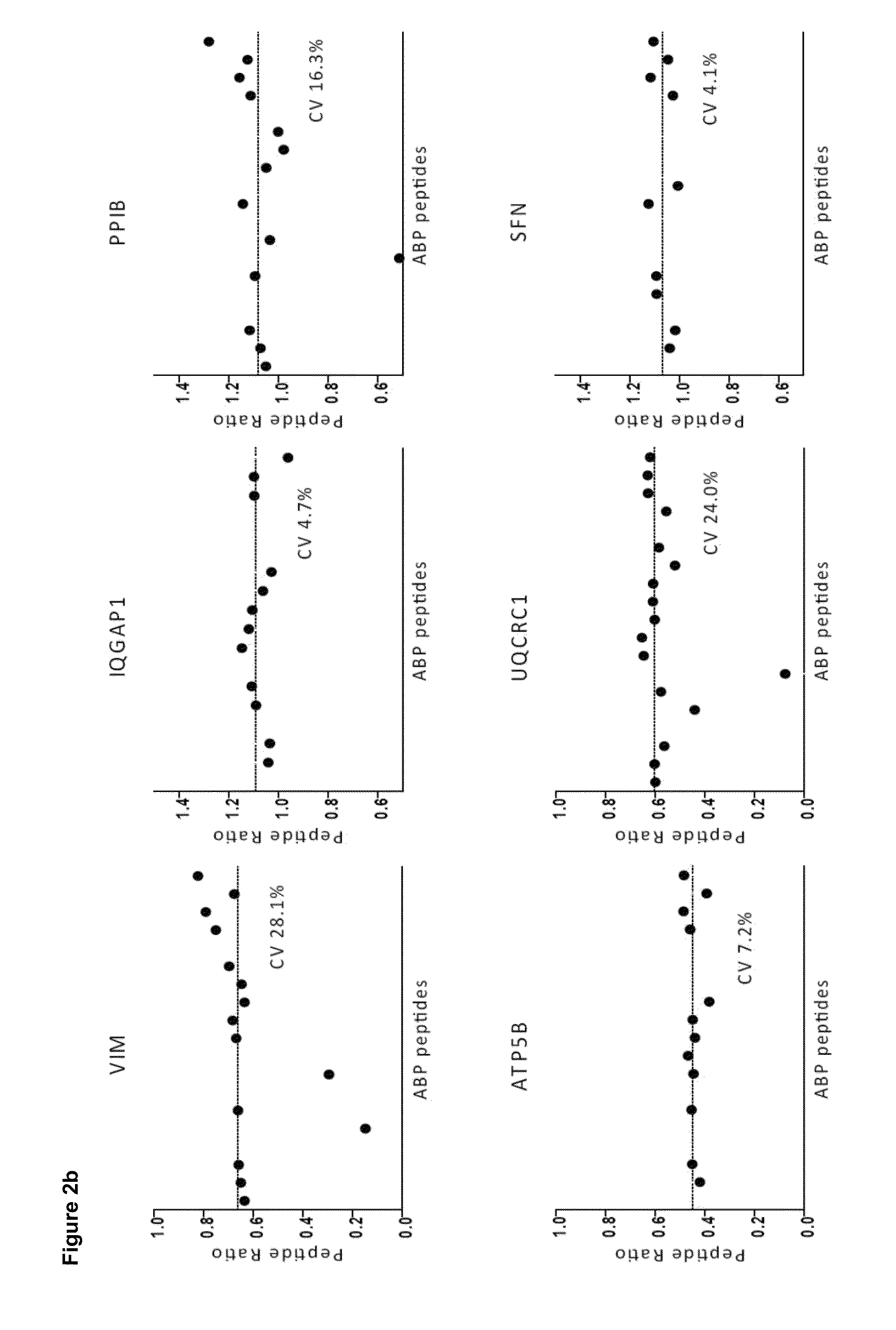 Quantitative standard for mass spectrometry of proteins