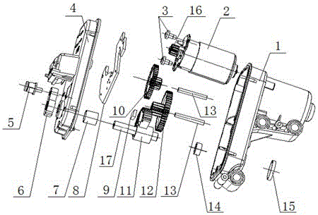 A turbocharged electronic actuator and its installation method