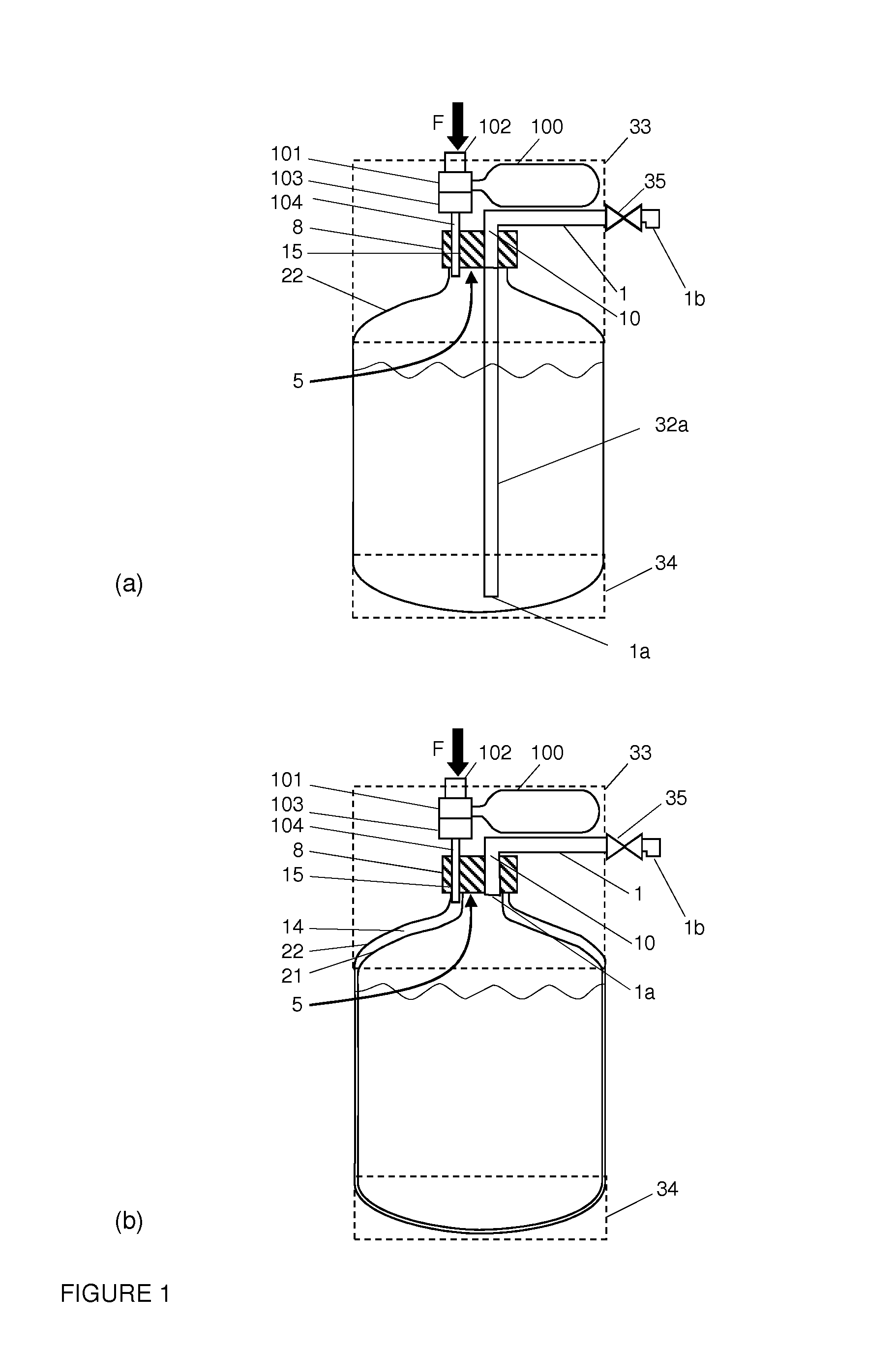 Resilient closure for pressure driven dispensing container