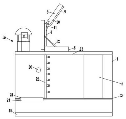 Buried ring network intelligent box for urban construction