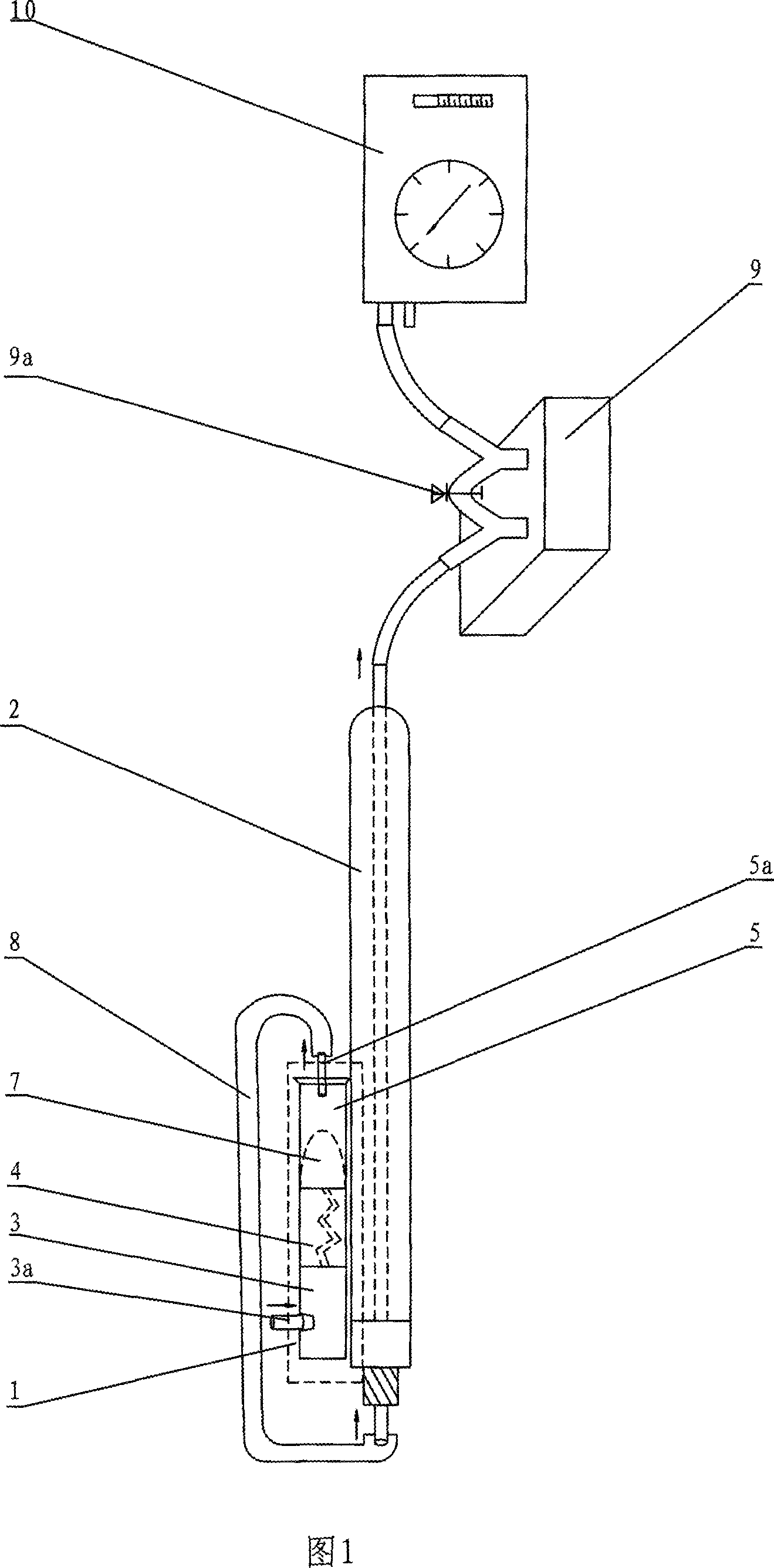 Flue fog drip test method