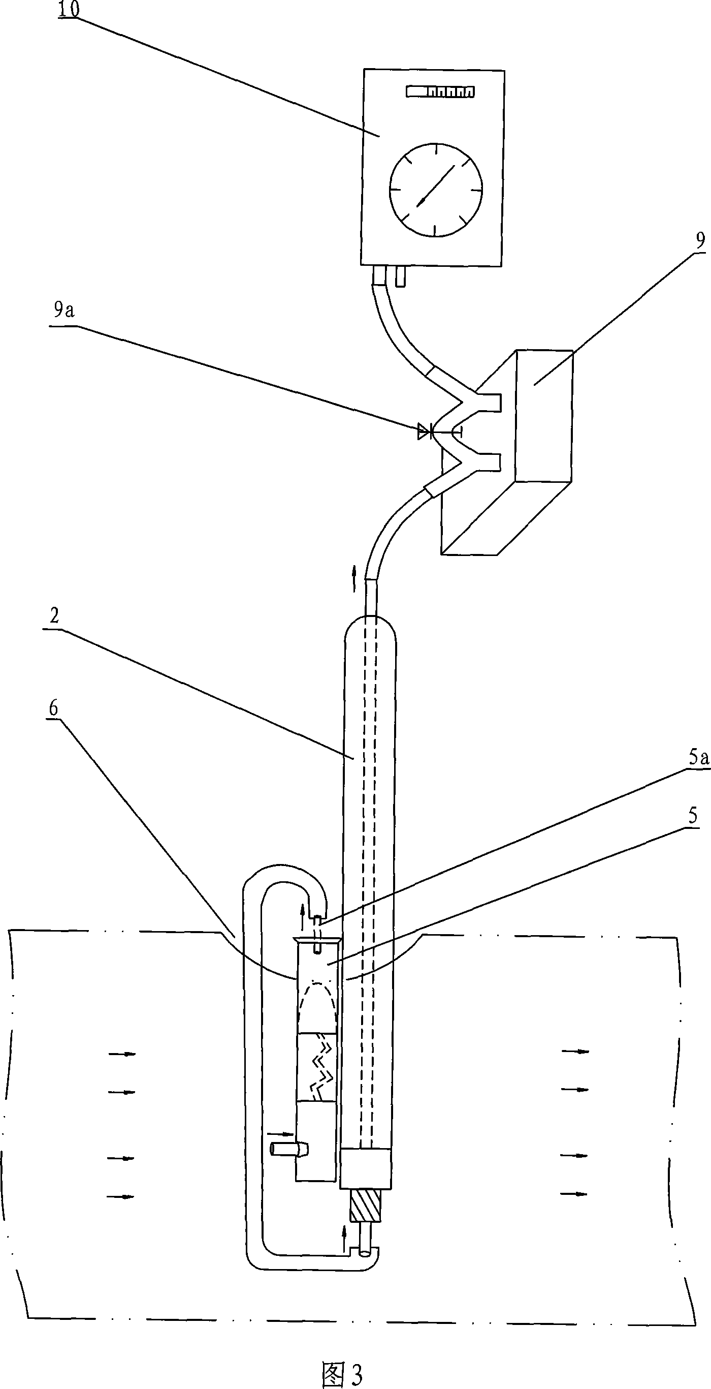 Flue fog drip test method