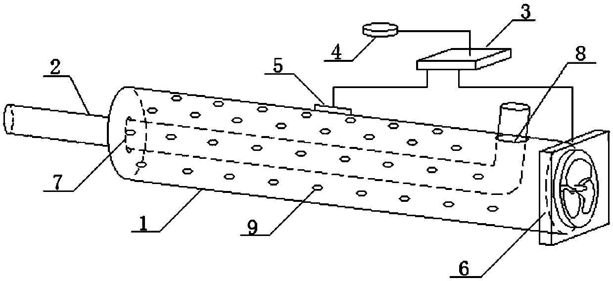 Pipeline-type liquid heat-radiating device