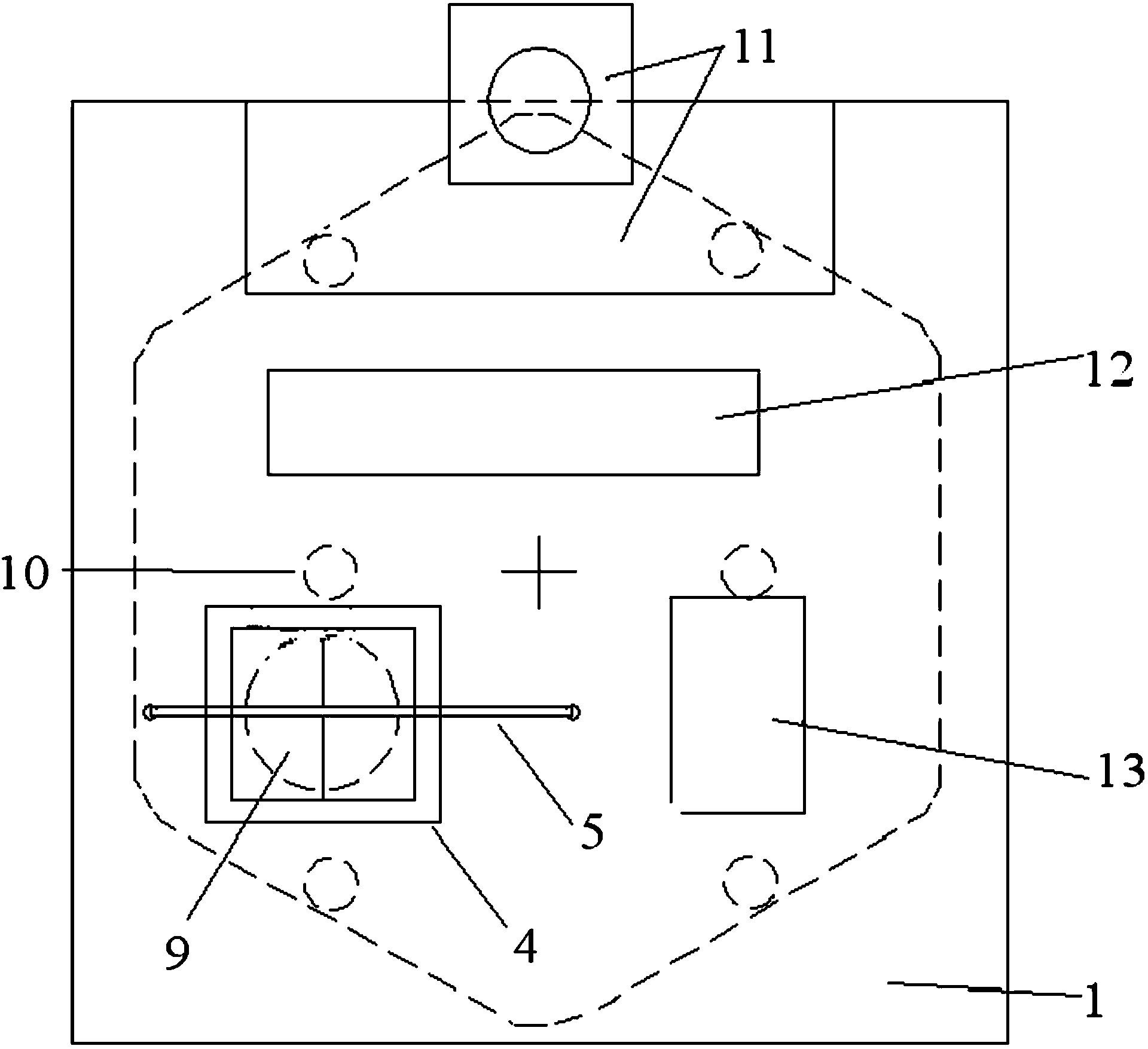 Offshore nuclear power platform with cylindrical foundation bodies