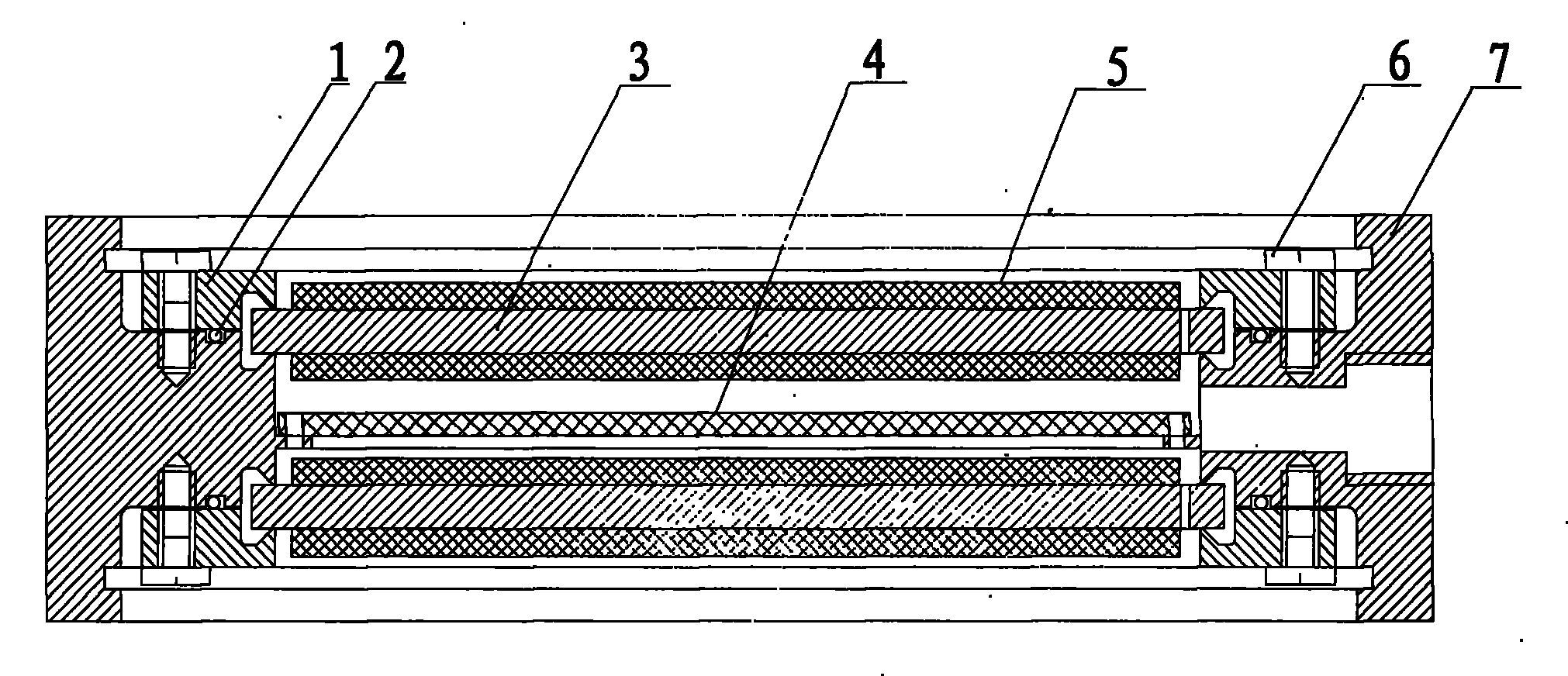 Curve disk-type hydraulic pressure sensor for built-in modulation circuit