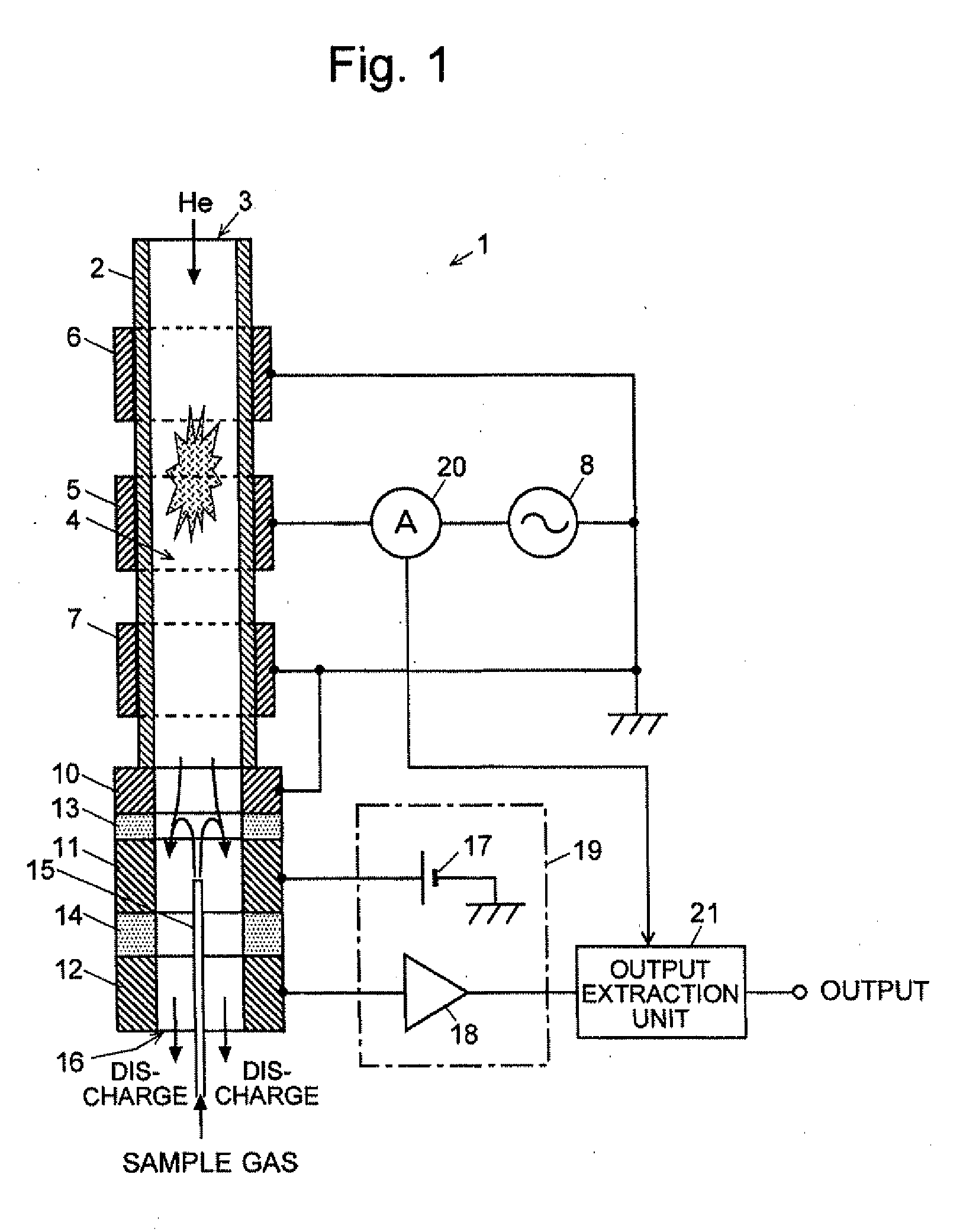 Discharge Ionization Current Detector