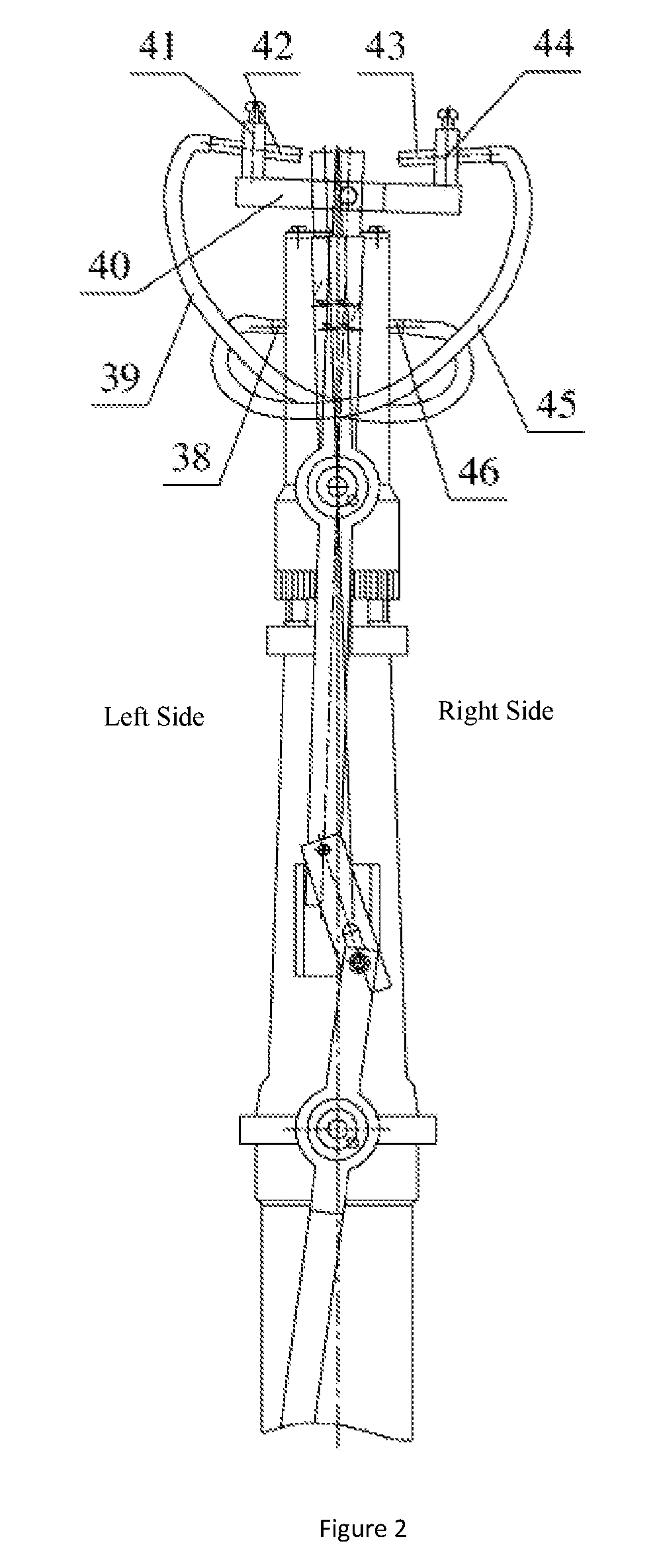 Jet type spray head double-limiting reversing mechanism