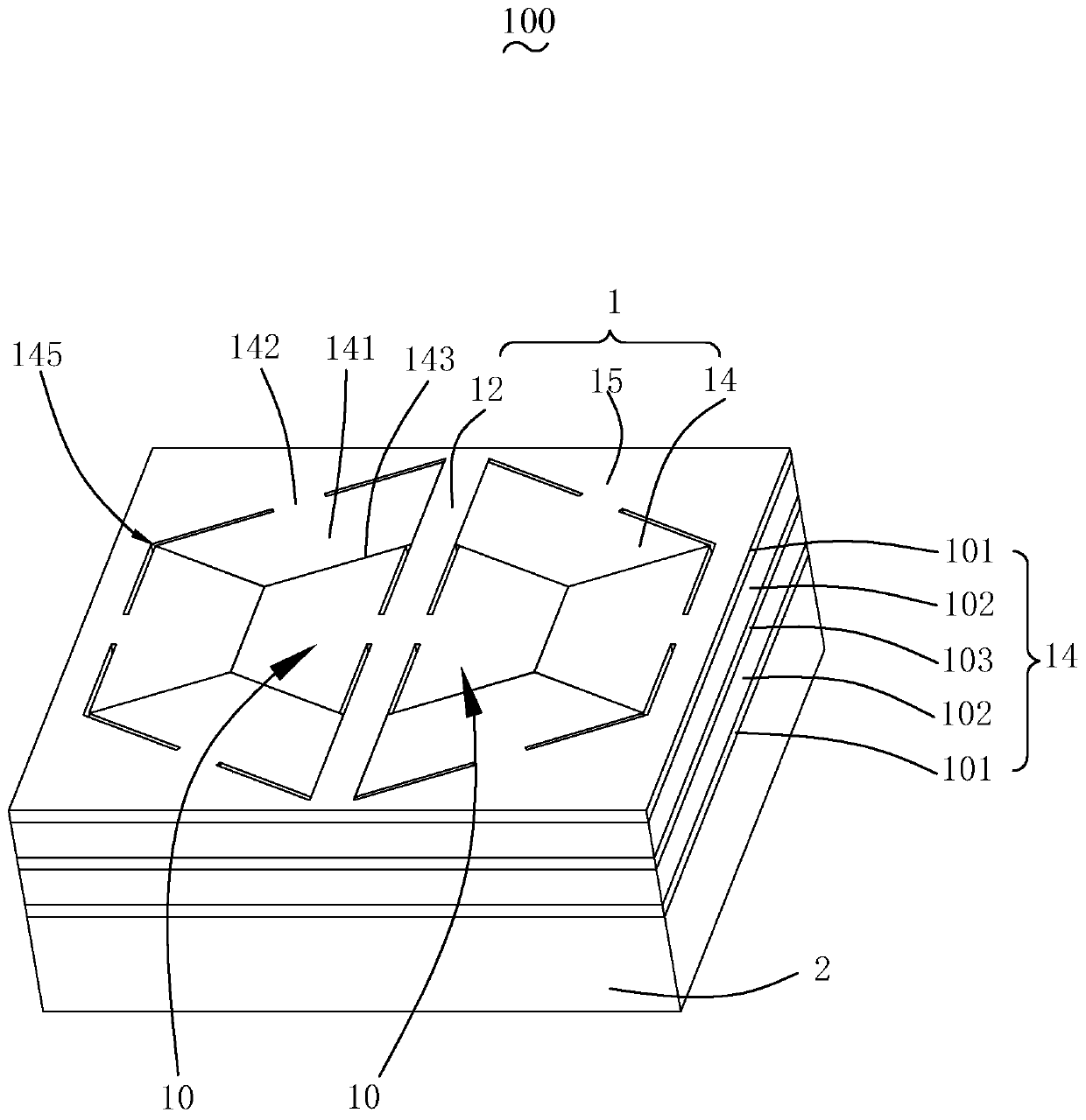 Piezoelectric MEMS microphone