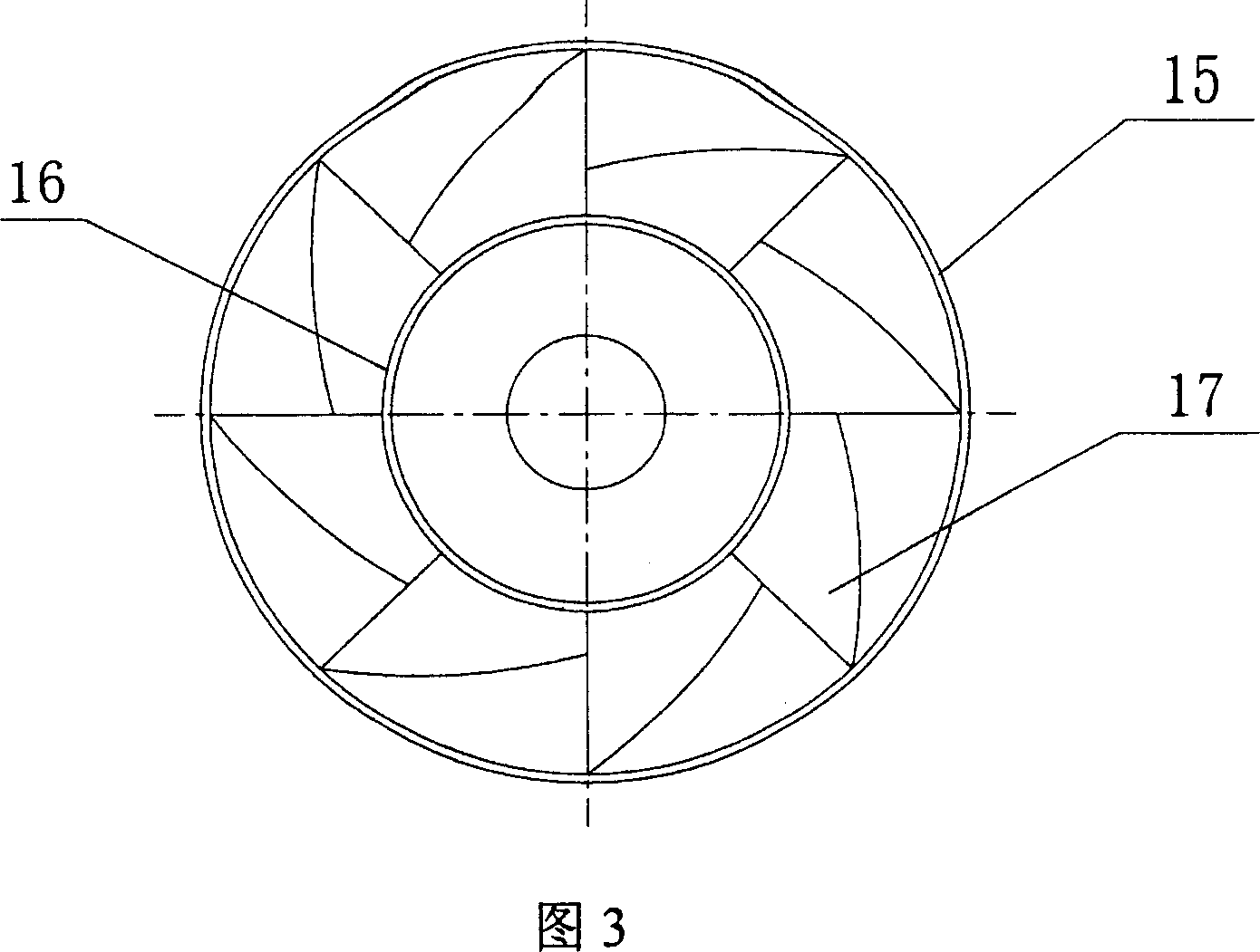 Humidification method of eddy flow spray and humidification tower