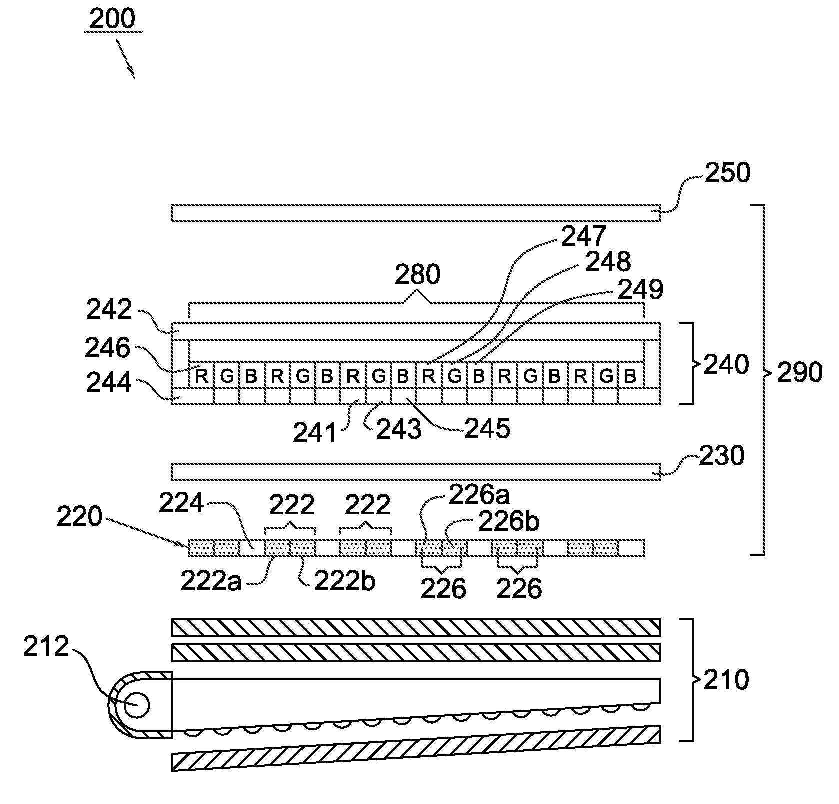 Color liquid crystal display