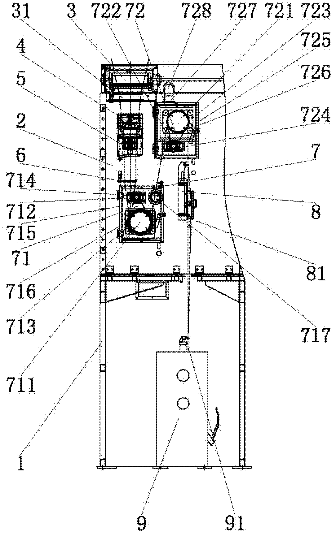 Hot roller drafting type corterra pre-oriented filament drafting and wingding device