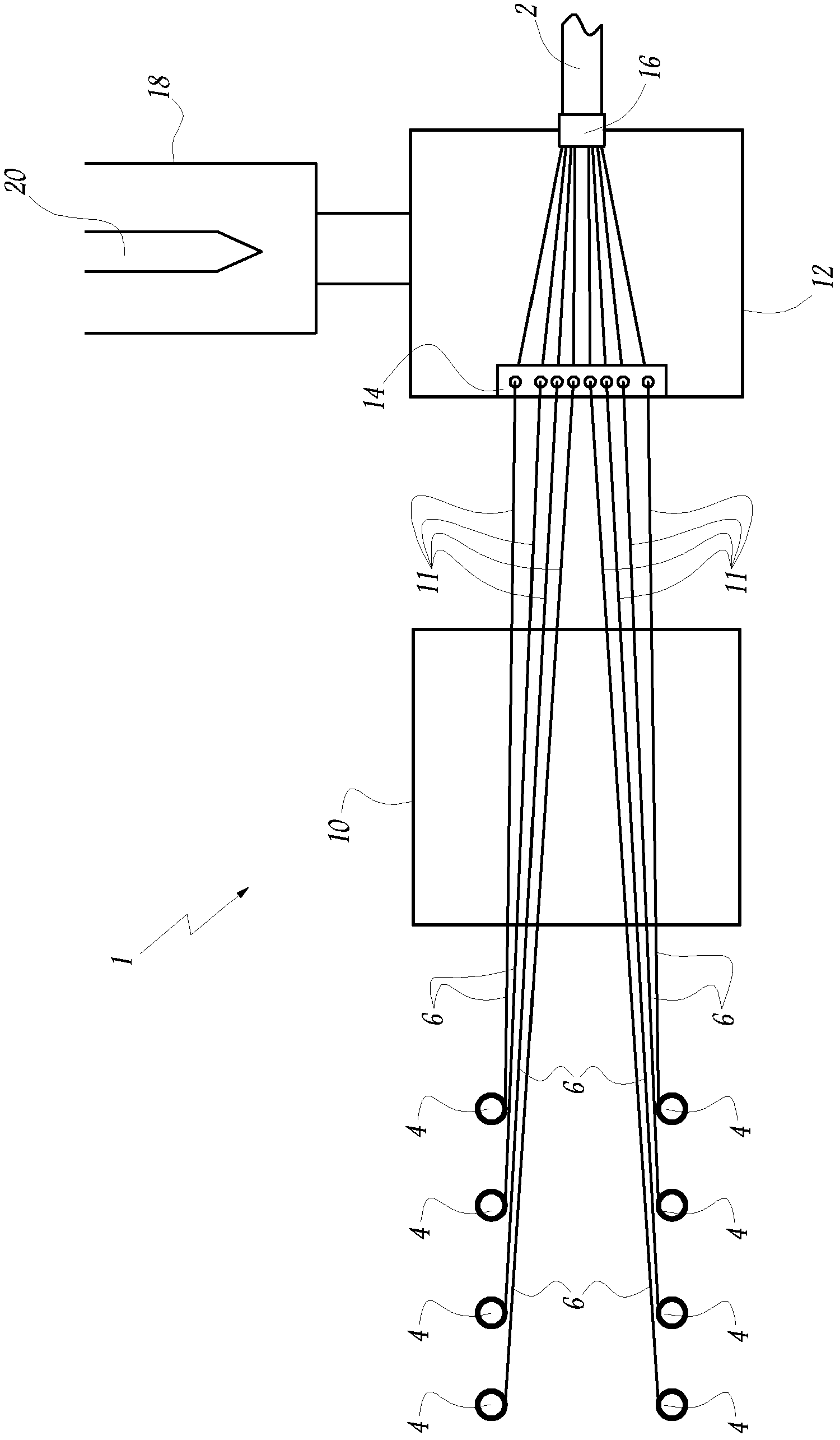 Core for racket string, racket string comprising such a core and corresponding manufacturing method