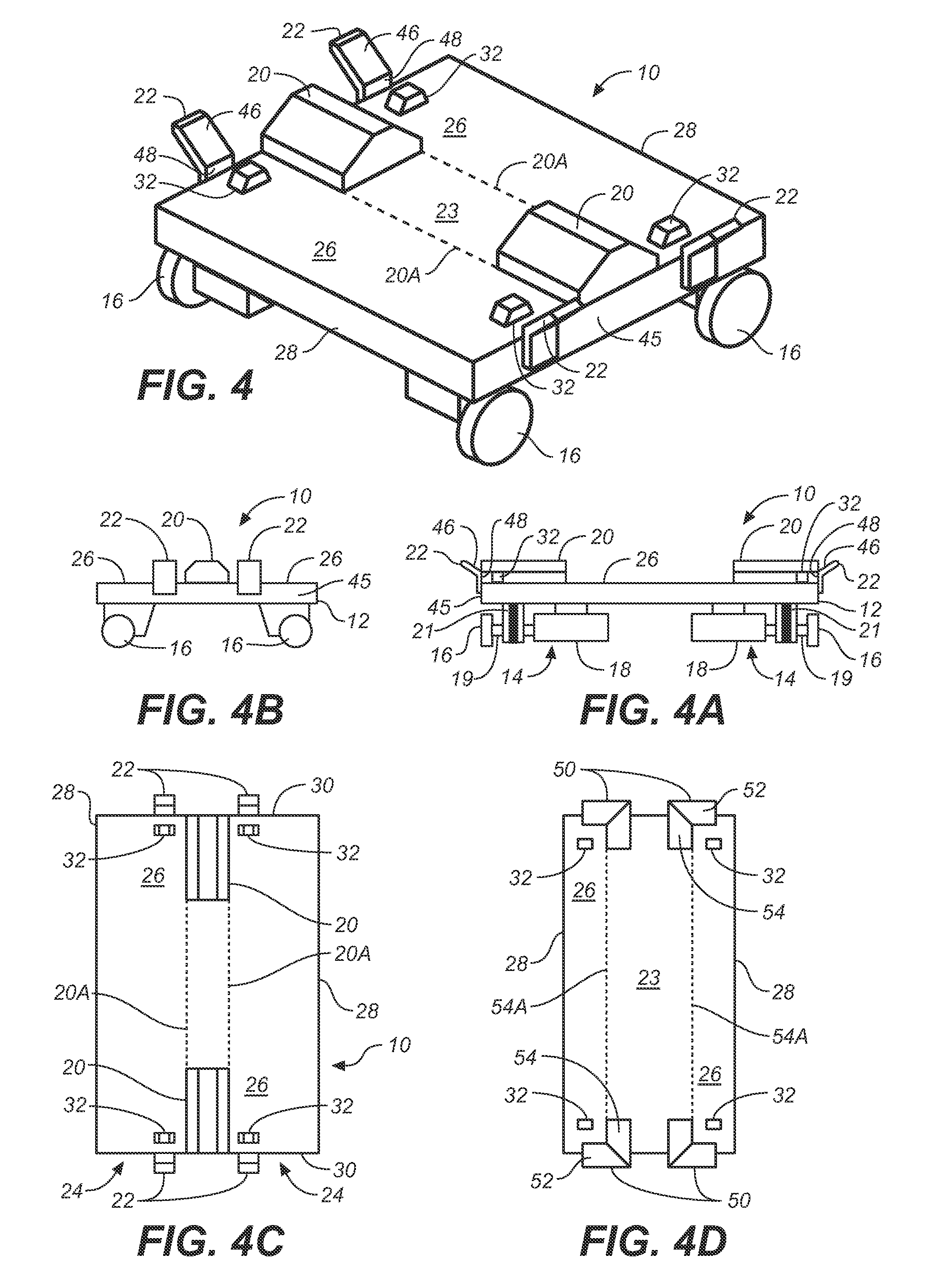 Cargo container handling cart and system using same