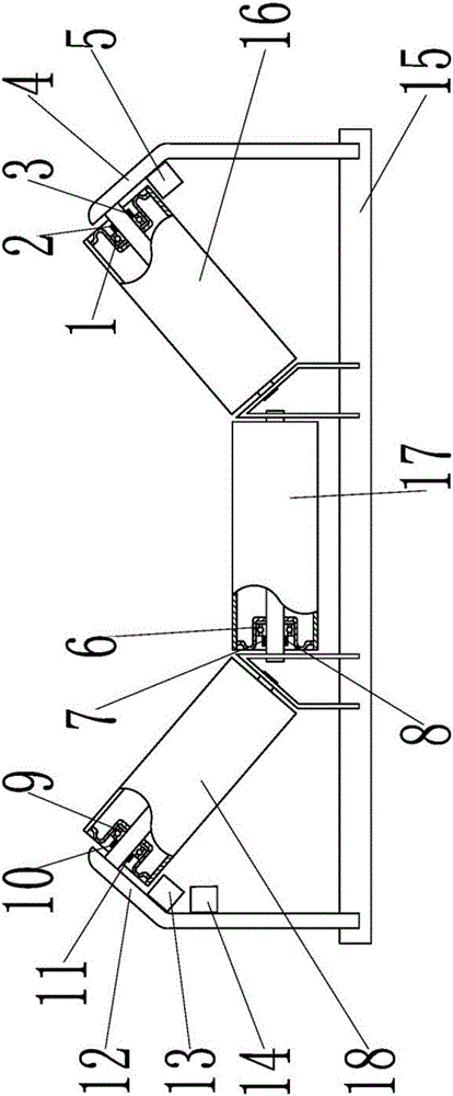 Over-temperature detection system of belt conveyor roller and control method of over-temperature detection system