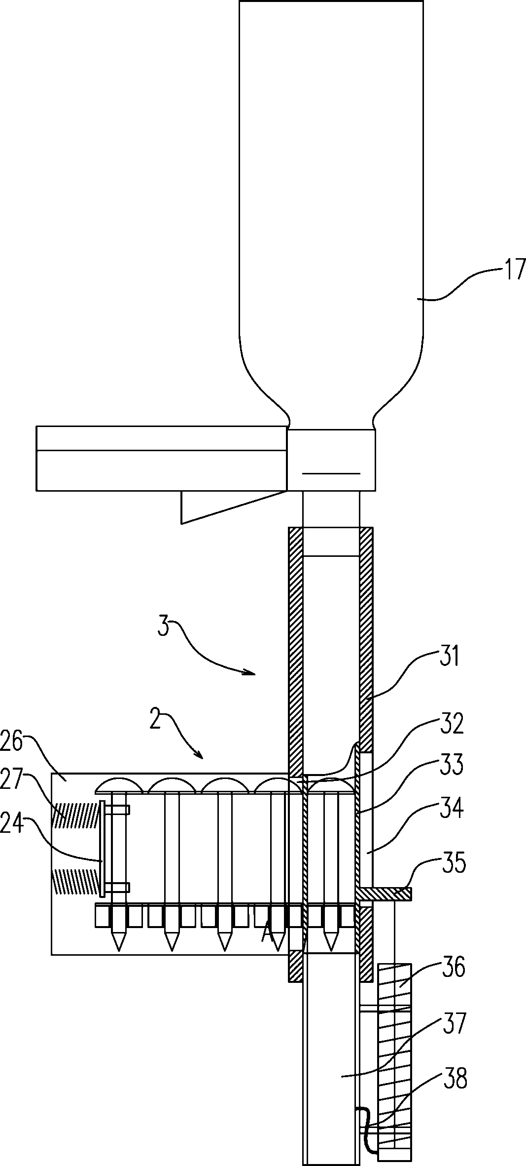 Rapid construction device for wall decorative panels