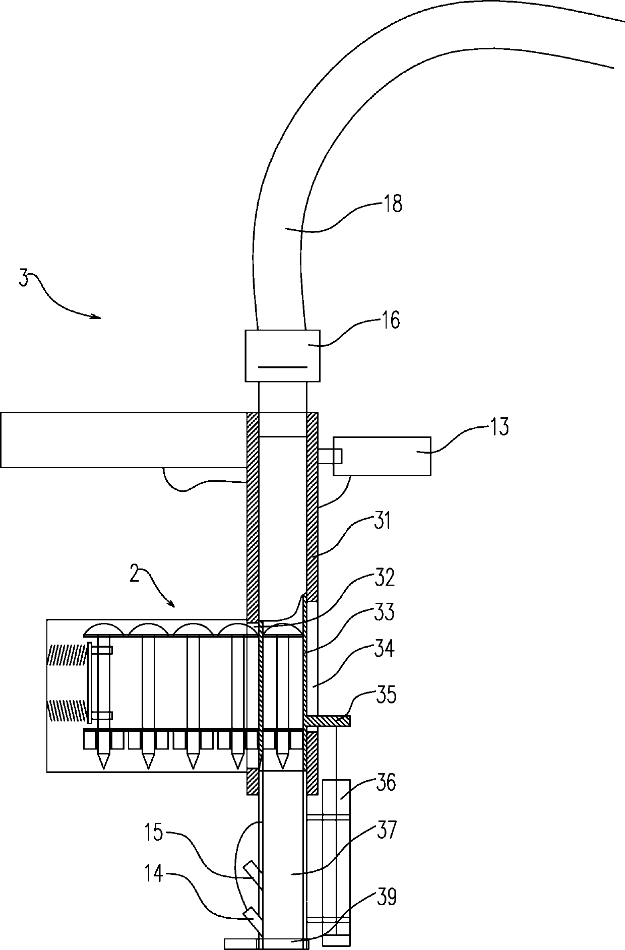 Rapid construction device for wall decorative panels