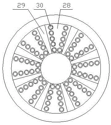 Material rubbing and squeezing smashing mechanical device