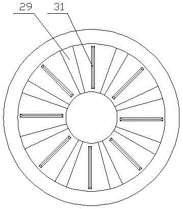 Material rubbing and squeezing smashing mechanical device