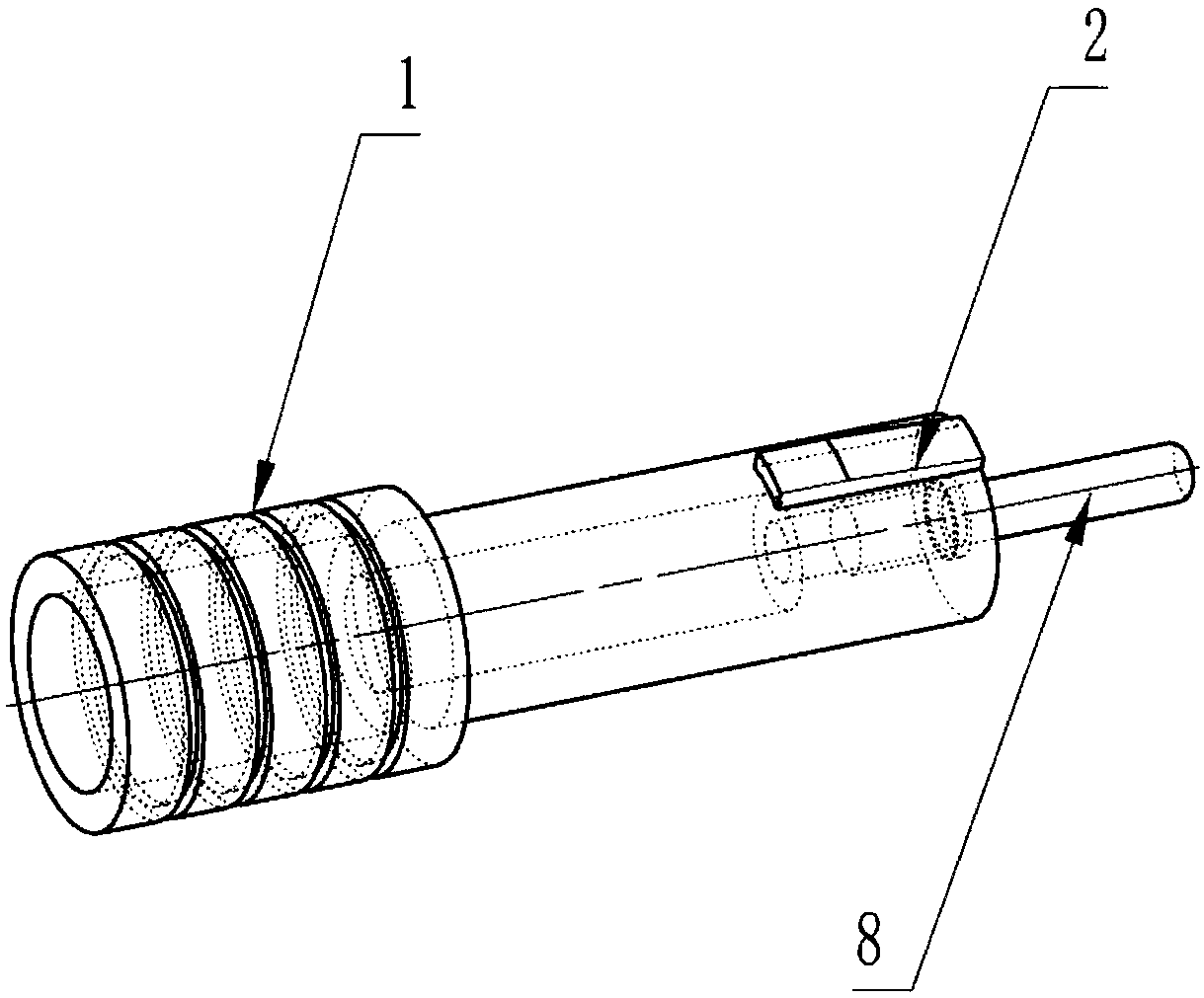 High voltage resistant connection socket, plug, connector and working method for power system