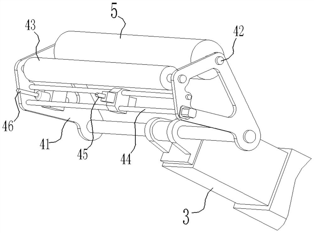 Telescopic cloth hanging trolley and cloth hanging control method